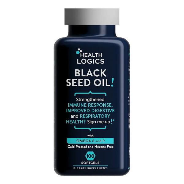 Aceite De Semilla De Comino Negro 100 Capsulas Health Logics Para La Salud
