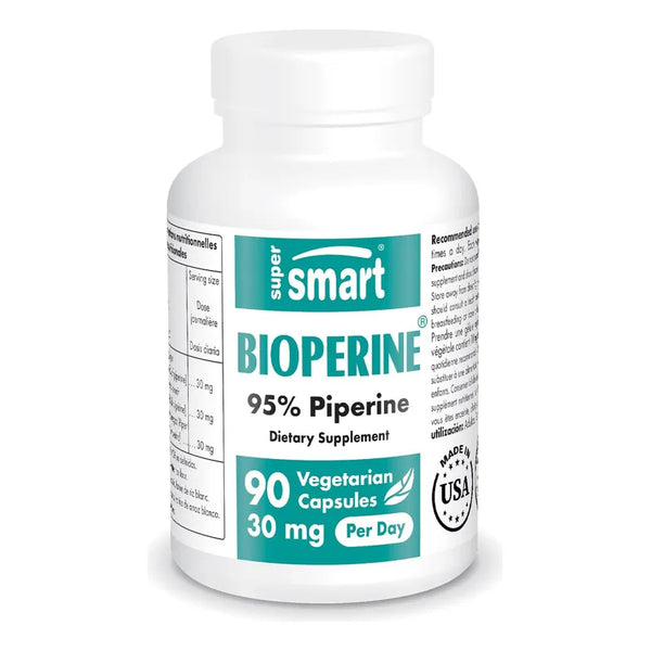 Bioperine 30 Mg Extracto De Pimienta Negra Supersmart