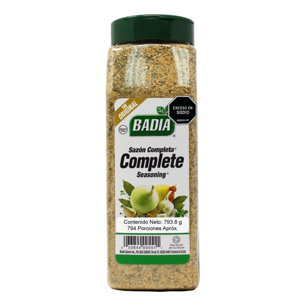 Sazon Completa Badia 793.8g Sabor Autentico y Ahorro de Tiempo