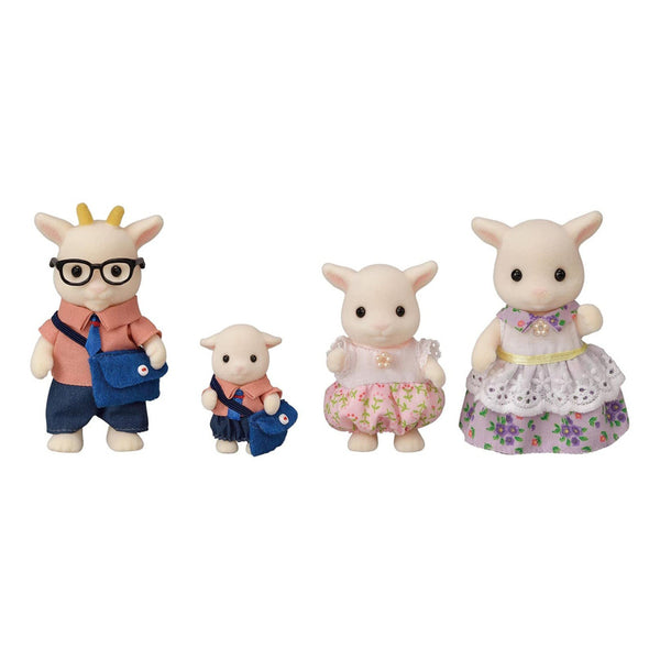 Juego de 4 Figuras Coleccionables Cabras Familiares Nancy Billy Mandy Jenny Tacto Suave