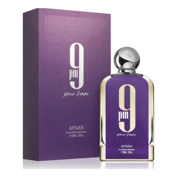 Perfume Afnan 9pm Pour Femme Edp 100ml Mujer Fragancia Sofisticada