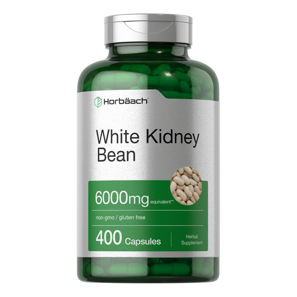 Capsulas Extracto Frijol Blanco 6000 Mg 400 Unidades Sin OMG Sin Gluten