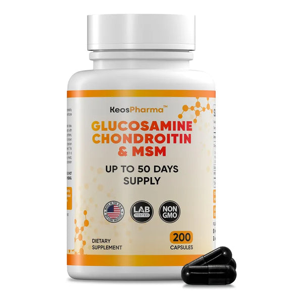 Capsulas De Msm Glucosamina Condroitina Apoyo Articular 200 Piezas