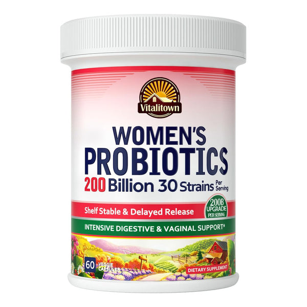 Probióticos Para Mujer 200 Mil Millones De CFU Salud Digestiva Y Vaginal