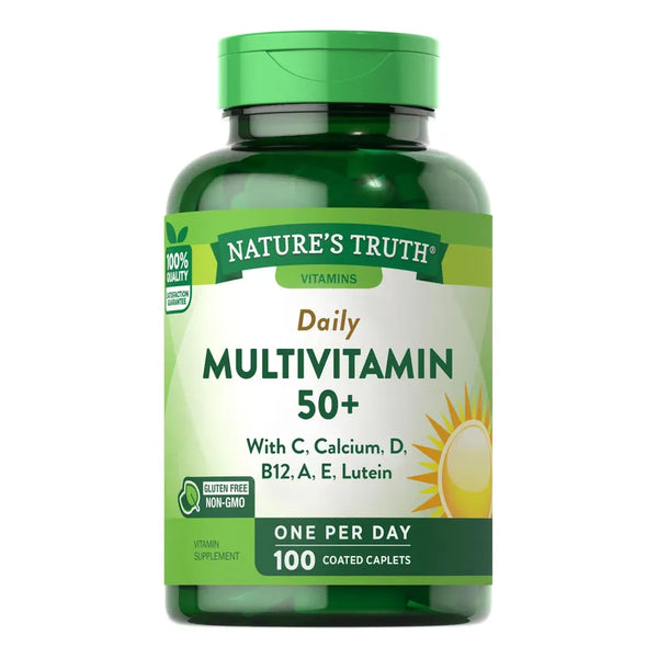 Multivitaminico Para Adultos Mayores Nature's Truth Con Vitaminas D C Y B