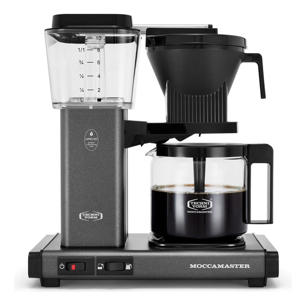 Cafetera Technivorm Moccamaster Kbgv Select Gris 40 Onzas Café Perfecto