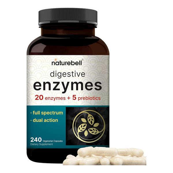 Enzimas Digestivas Con Probióticos Prebióticos 240 Caps Mejor Salud Digestiva