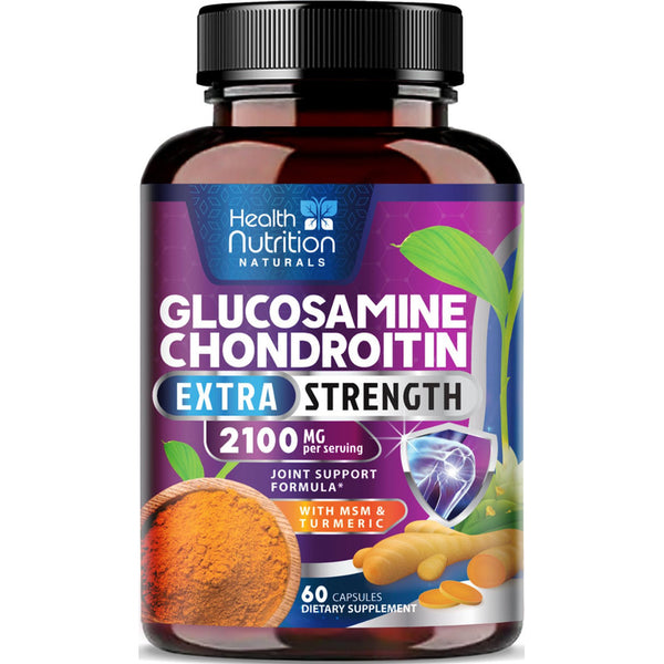 Glucosamina Condroitina Cúrcuma Msm 2100 Mg Apoyo Articular Somos Importaciones