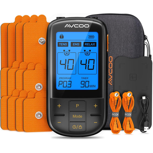 Estimulador Muscular Ems 3 En 1 Tens Alivio Del Dolor Con Relajación