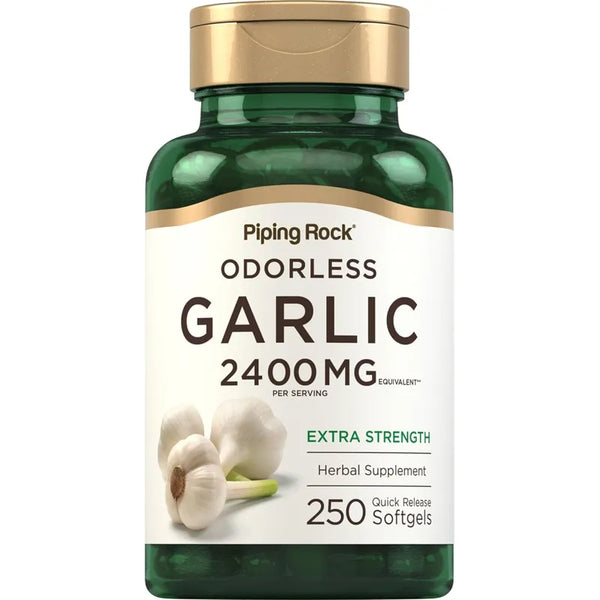 Capsulas Blandas De Ajo 2400 Mg 250 Unidades Extracto Potente