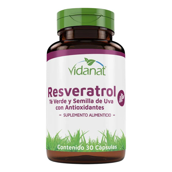 Antioxidante Resveratrol 300 Mg Para La Salud Del Corazon Y Belleza
