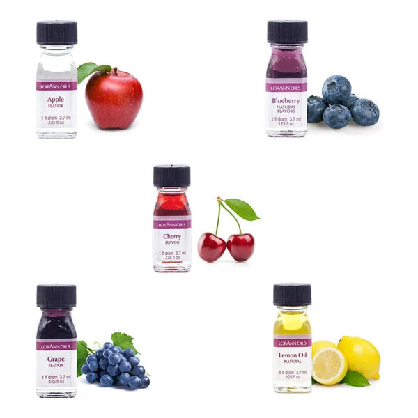 Aceites Saborizantes Super Intensos 5 Pack Frutas Drams