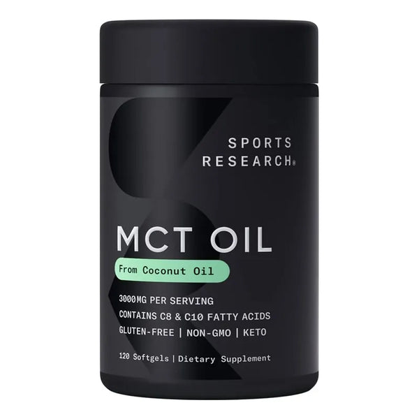 Capsulas De Aceite Mct De Coco 1000 Mg Cuerpo Y Cerebro Enérgicos