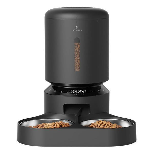 Petlibro Comedero Automático Para Gatos Alimentador Dual Con Temporizador Ajustable