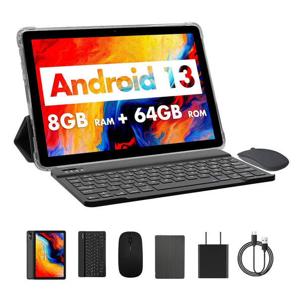 Tablet Pritom Touch 10 Plus 2 En 1 Con Teclado Y Mouse Pantalla Hd