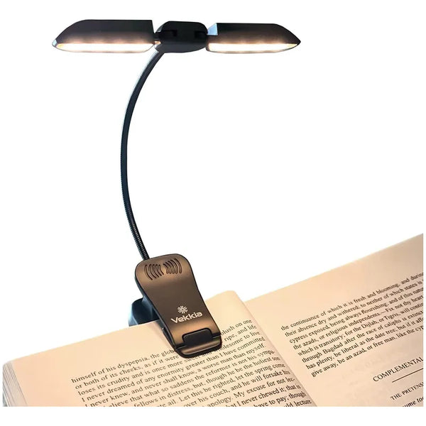 Luz Led Recargable Para Leer Vekkia Con 14 Leds Y Bateria De Larga Duracion