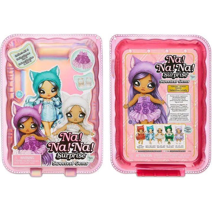 Muñeca Coleccionable Na Na Na Sweetest Gems Emery Moss - Imagen 4