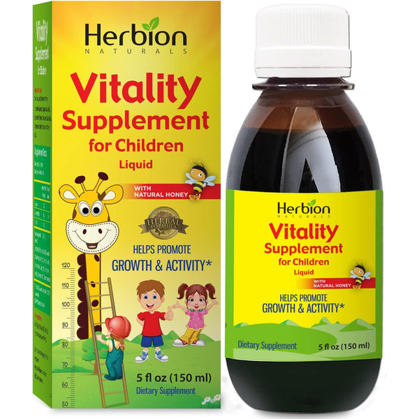 Suplemento Vitality Crecimiento y Apetito Niños Herbion 150 ml