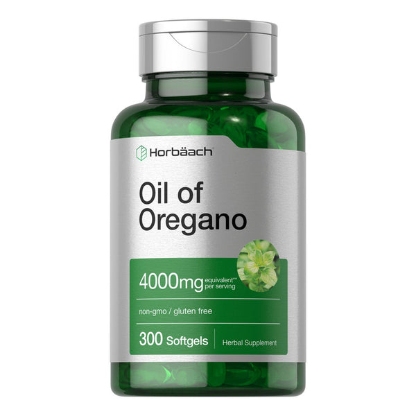 Aceite De Orégano 4000 Mg 300 Cápsulas Gel Suave Potencializa Tu Salud