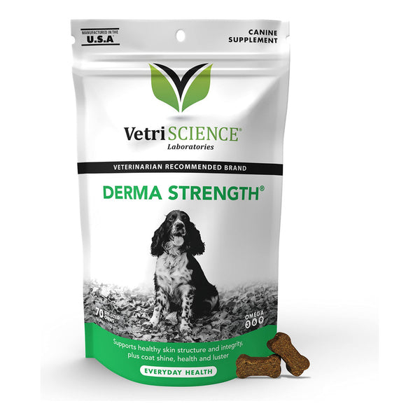 Masticables Derma Strength Omega 3-6-9 para Perros: Salud y Brillo en su Pelaje