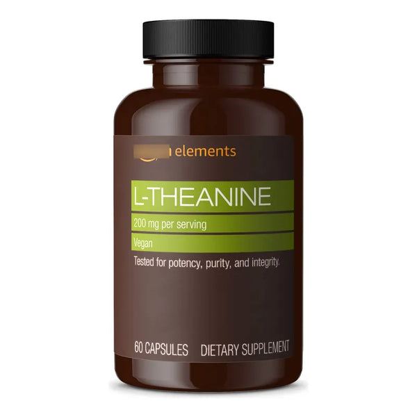 L-Teanina 200 Mg 60 Cápsulas Dos Meses De Suministro Relajación Natural