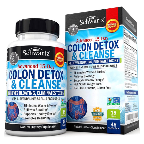 Limpieza Colon Y Desintoxicacion Perdida Peso 45 Cap Salud Intestinal