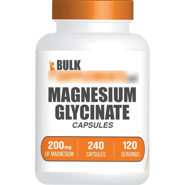 Capsulas De Glicinato De Magnesio 200 Mg Optimizado Para Tu Salud