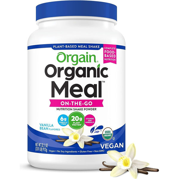 Batido Reemplazo De Comida Orgánico Orgain Vainilla Saludable