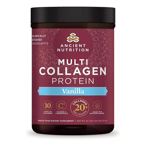 Ancient Nutrition Proteína Multi Colágeno Vainilla Salud Y Belleza