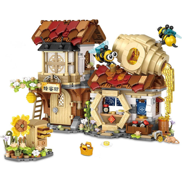 Juego de Construcción Mini Bloques QLT 1242 Piezas