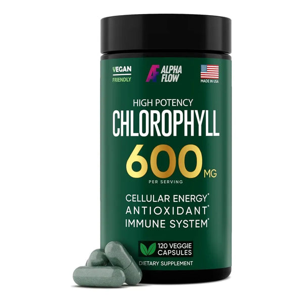 Cápsulas De Clorofila 600 Mg Energía Inmunidad Y Cuidado Integral