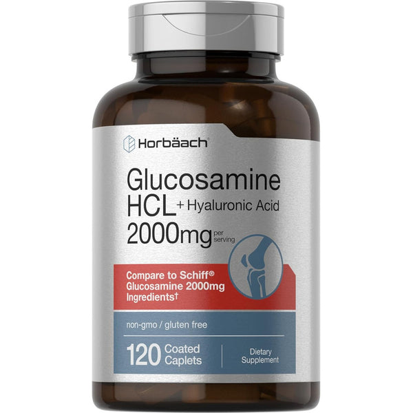 Glucosamina Hcl Con Acido Hialuronico 2000 Mg 120 Comprimidos