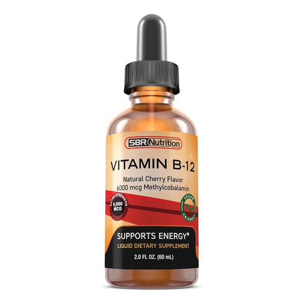 Vitamina B12 Metilcobalamina Líquida 6000 Mcg Extra Fuerza