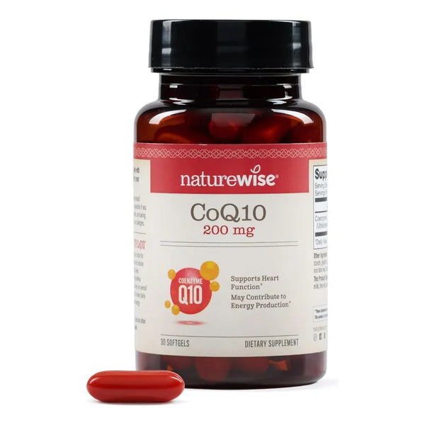 Capsulas Blandas De Ubiquinona 200 Mg Para Energia Y Salud Cardiovascular