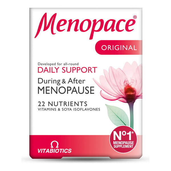 Tabletas Menopace Para Mujeres Vitabiotics 90 Capsulas Natural