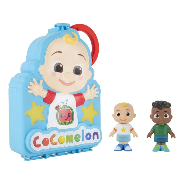 CoComelon Estuche Play On The Go con 2 Figuras JJ y Cody Para Llevar