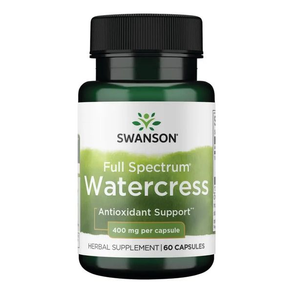 Berro Espectro Completo 400mg 60 Cápsulas Naturales Energía y Vitalidad