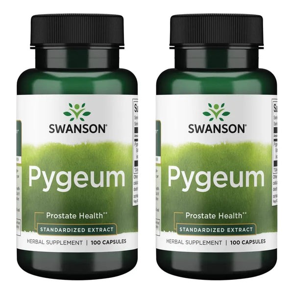Capsulas De Hierbas Para Salud Prostatica 100 U Pygeum Suplemento Natural
