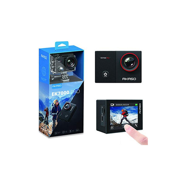 Cámara De Acción Akaso Ek7000 Pro 4k Con Estabilización Y Impermeabilidad