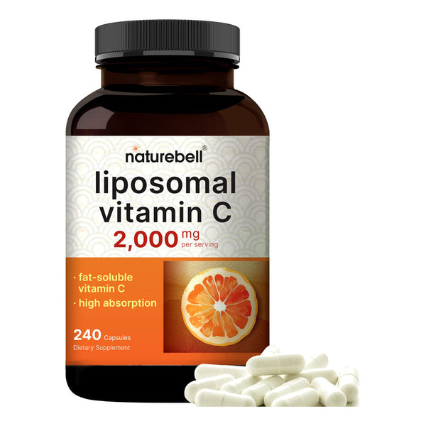 Vitamina C Liposomal 2000 Mg Apo 240 Cápsulas Alta Absorción No Transgénico