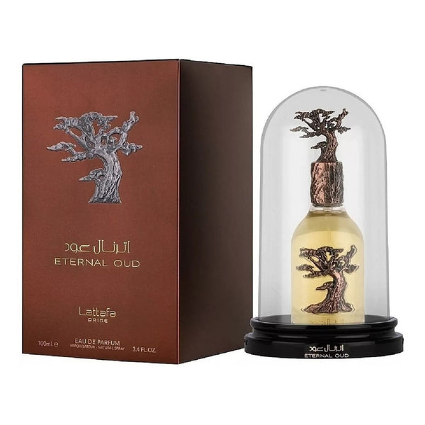 Perfume Unisex Eternal Oud Lattafa Pri Aroma Intenso Y Larga Duracion