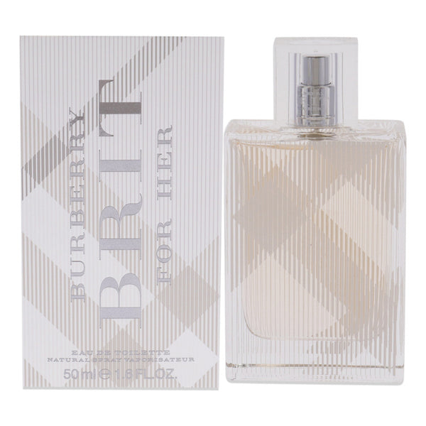 Perfume Burberry Brit Edt 50 Ml Para Mujer Fragancia Floral Frutal Diaria