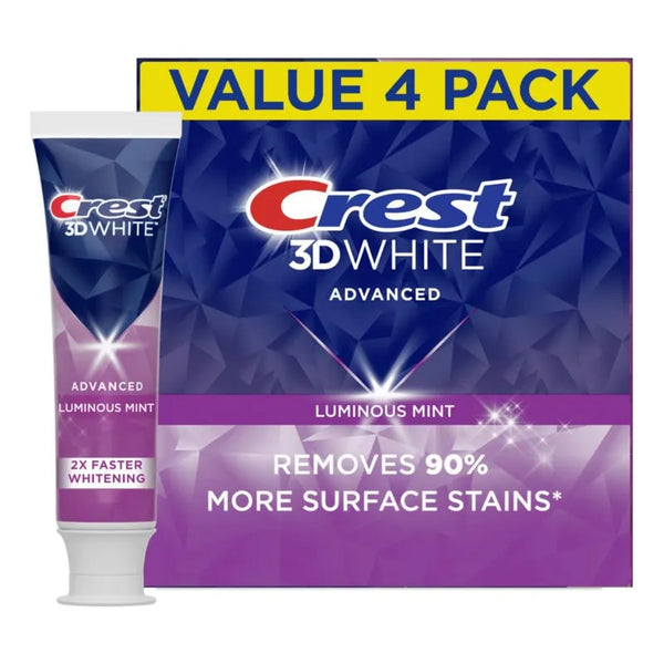 Pasta De Dientes Blanqueadora Crest 3D White Advanced Mint
