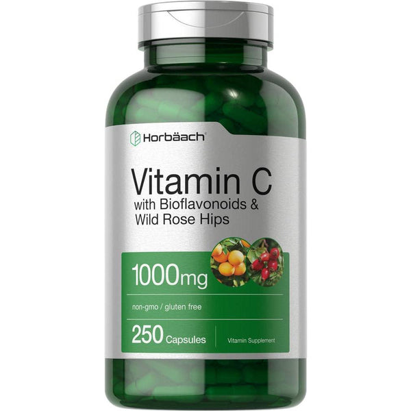 Vitamina C 1000Mg 250 Capsulas Suplemento Alta Potencia
