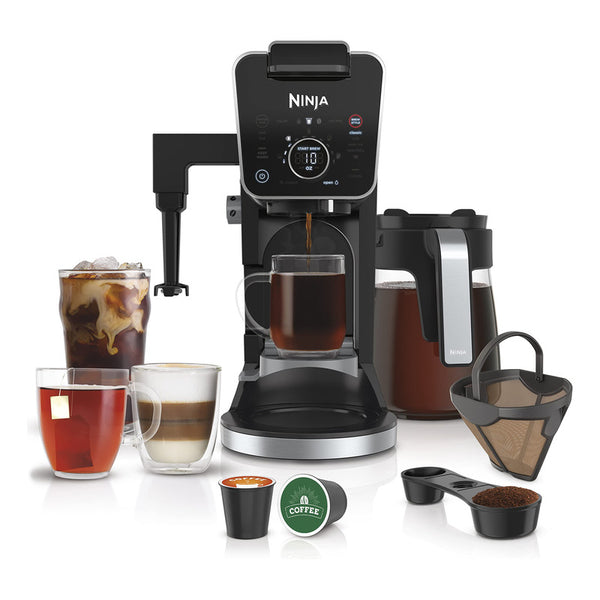 Sistema De Café Ninja Dualbrew Pro Negro Para Cafés Personalizados Ricos Y Especiales