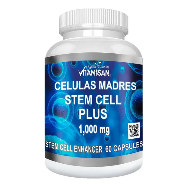 Capsulas Celulas Madres 1000mg Algas Verdeazuladas Suplemento Natural