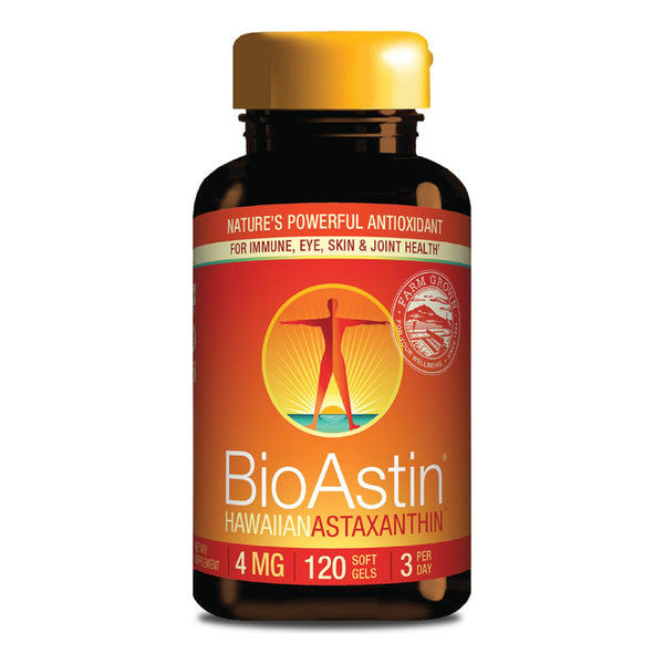Astaxantina Hawaiana Bioastin Suplemento Premium 4mg 30 Cápsulas