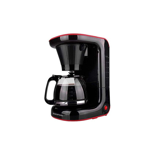 Cafetera Taurus Velvet 1.2L Negra Gran Capacidad Y Función Mantener Calor