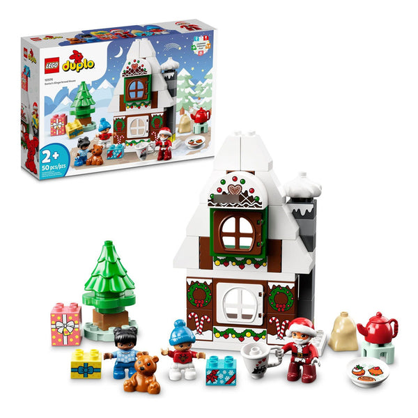 Duplo Casa De Jengibre Papá Noel Juguete Navidad Niños 2 Años