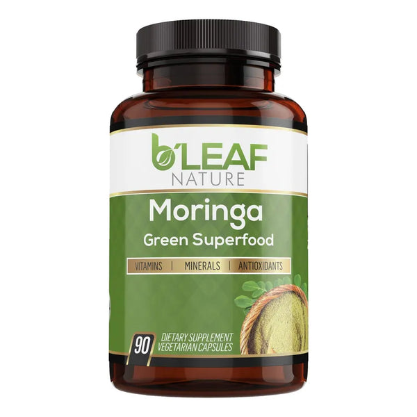 Capsulas Organicas Moringa Oleifera 1000 Mg 90 U Energía Natural Apoyo Inmunológico